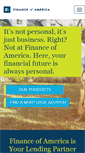 Mobile Screenshot of financeofamerica.com